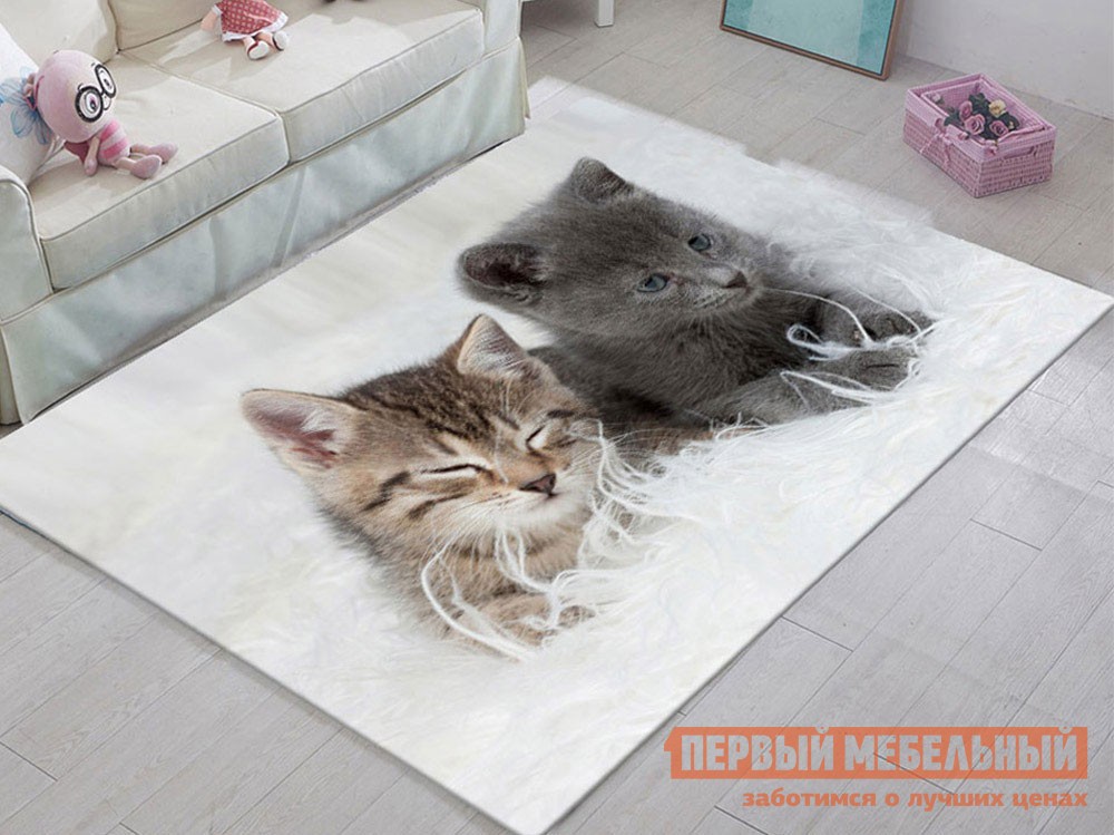 Детский ковер  Два котенка Два котенка