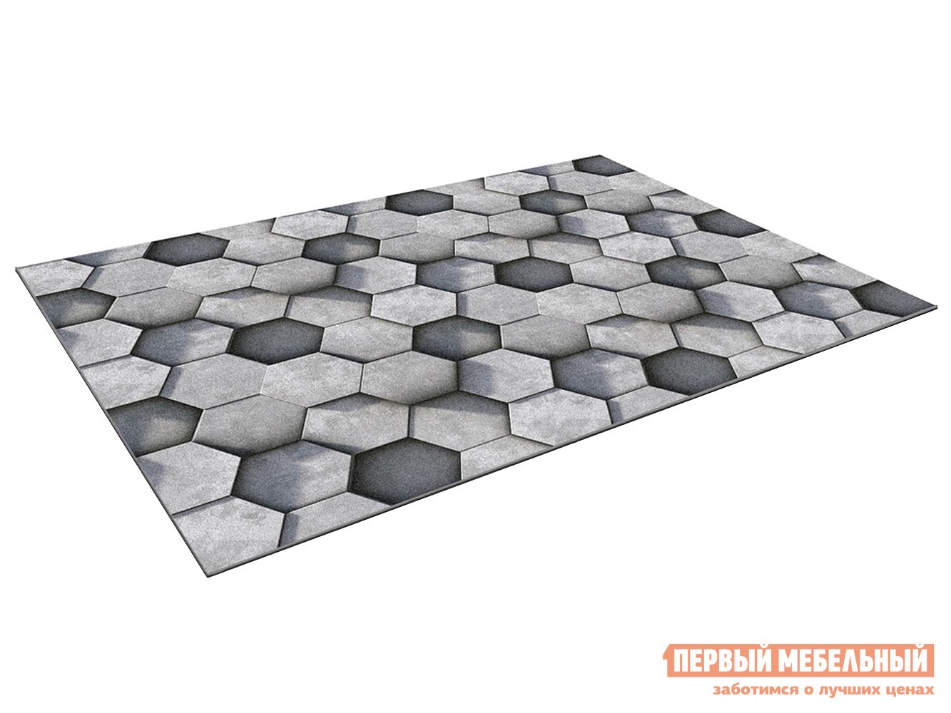 Придверный коврик  Соты Серый, 800 Х 1200 мм