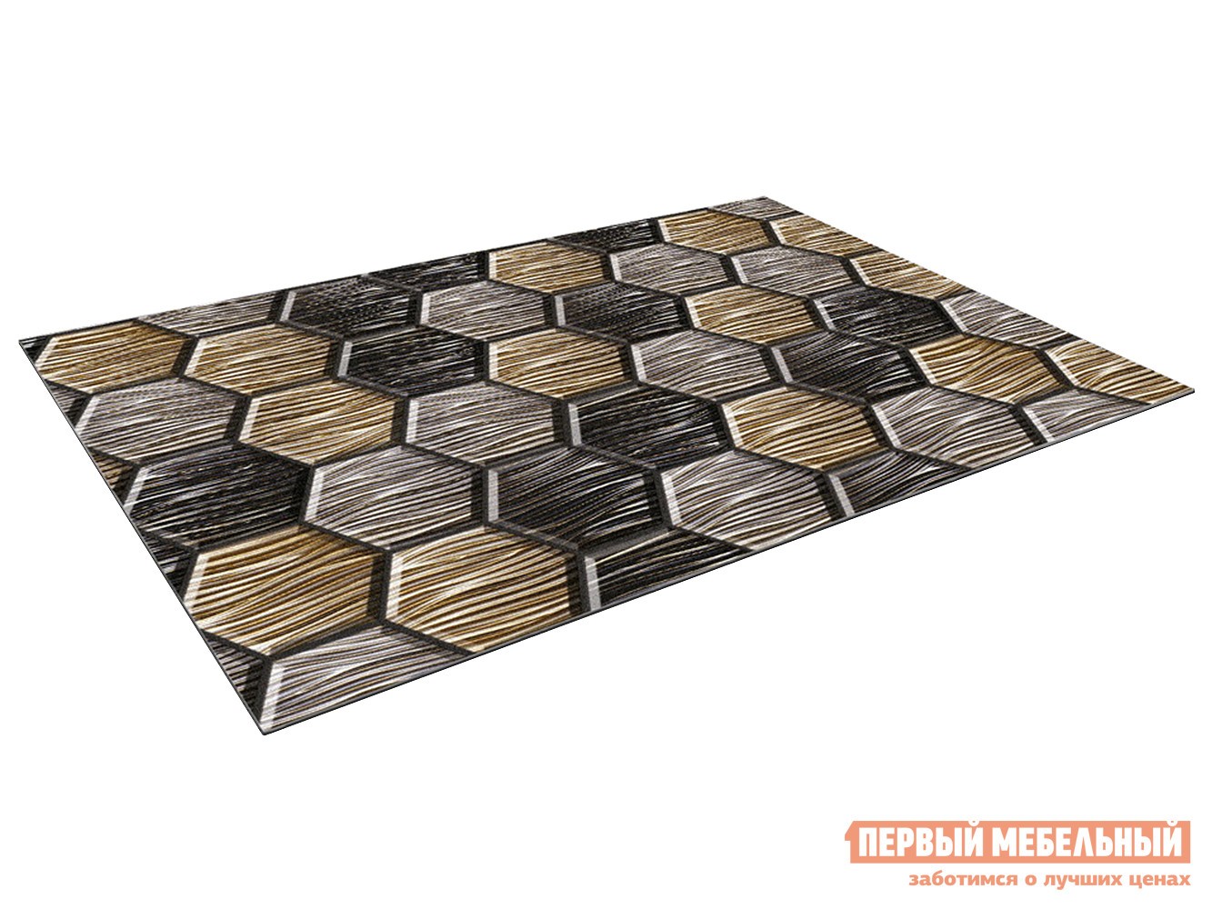 Придверный коврик  Соты Металлик, 600 х 900 мм