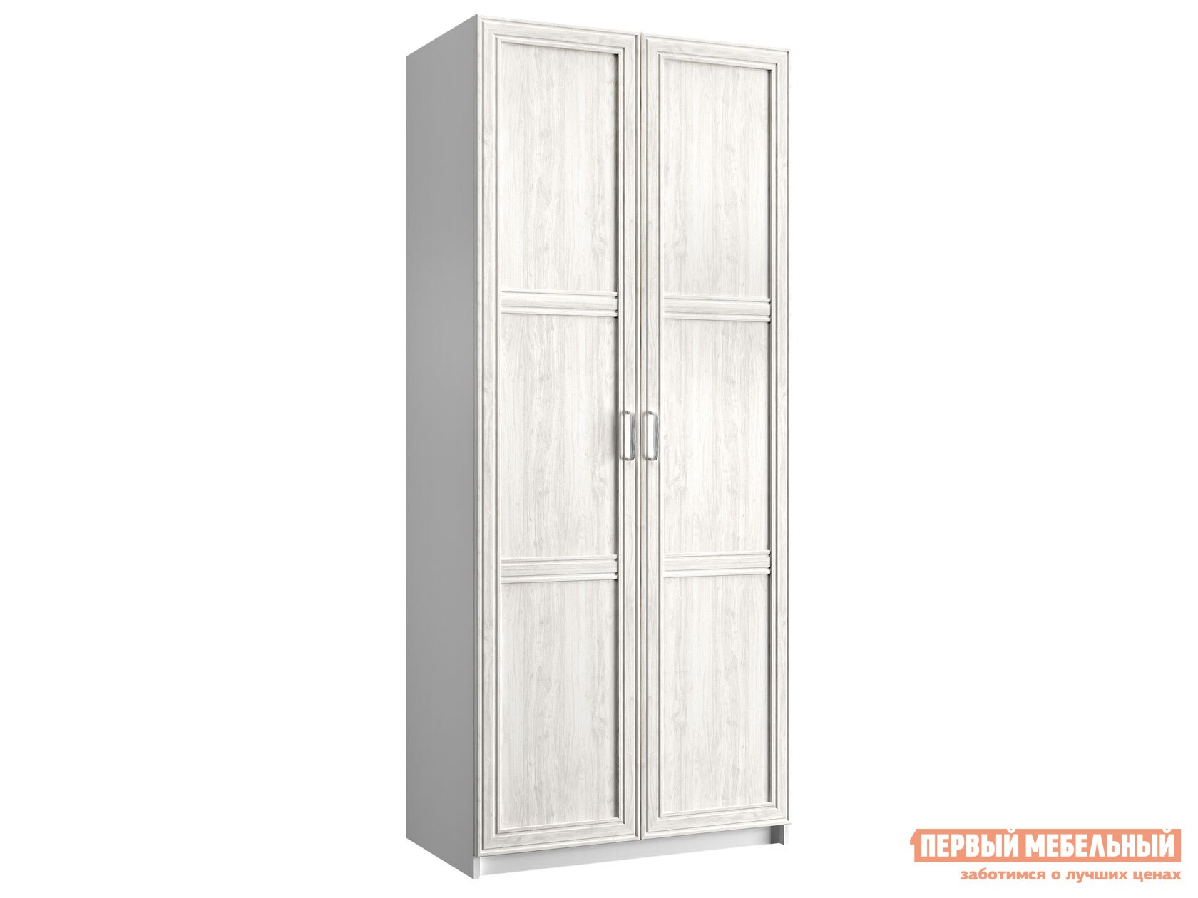 Распашной шкаф  Пракс Орех Элия светлый