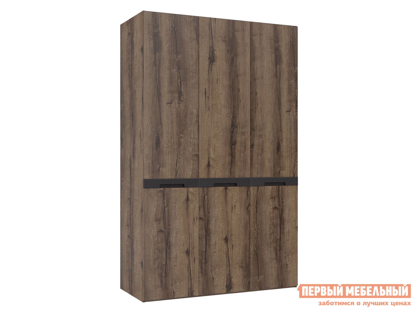 Распашной шкаф  Полонез Грей / Дуб Монастырский, Без зеркала, Без дополнительных полок