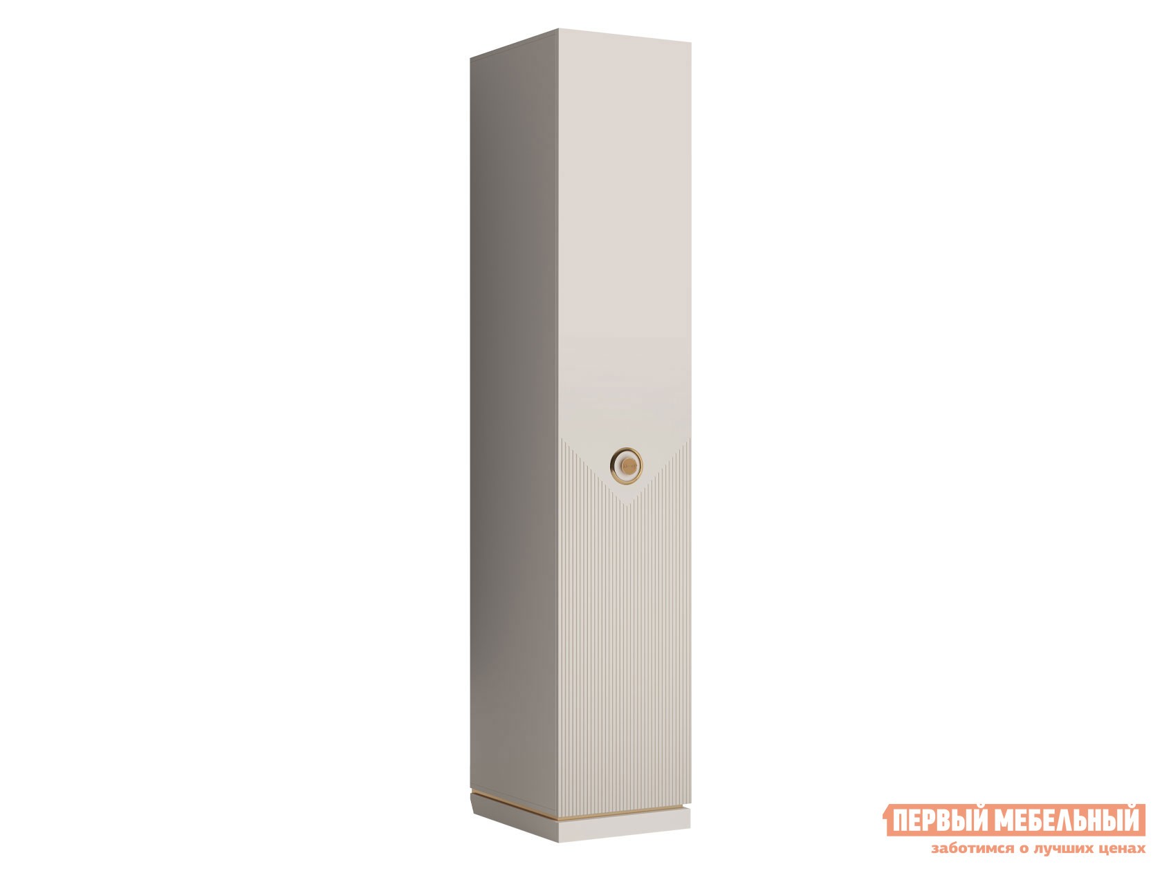 Распашной шкаф  Капри Глухой фасад левый, Сатин