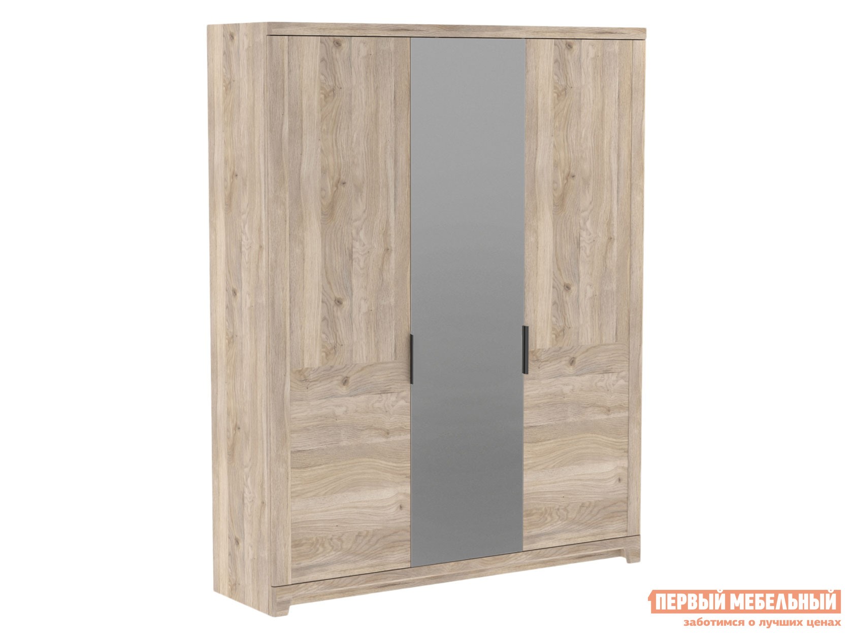 Распашной шкаф  Юта Дуб Мария, 1840 мм, С зеркалом