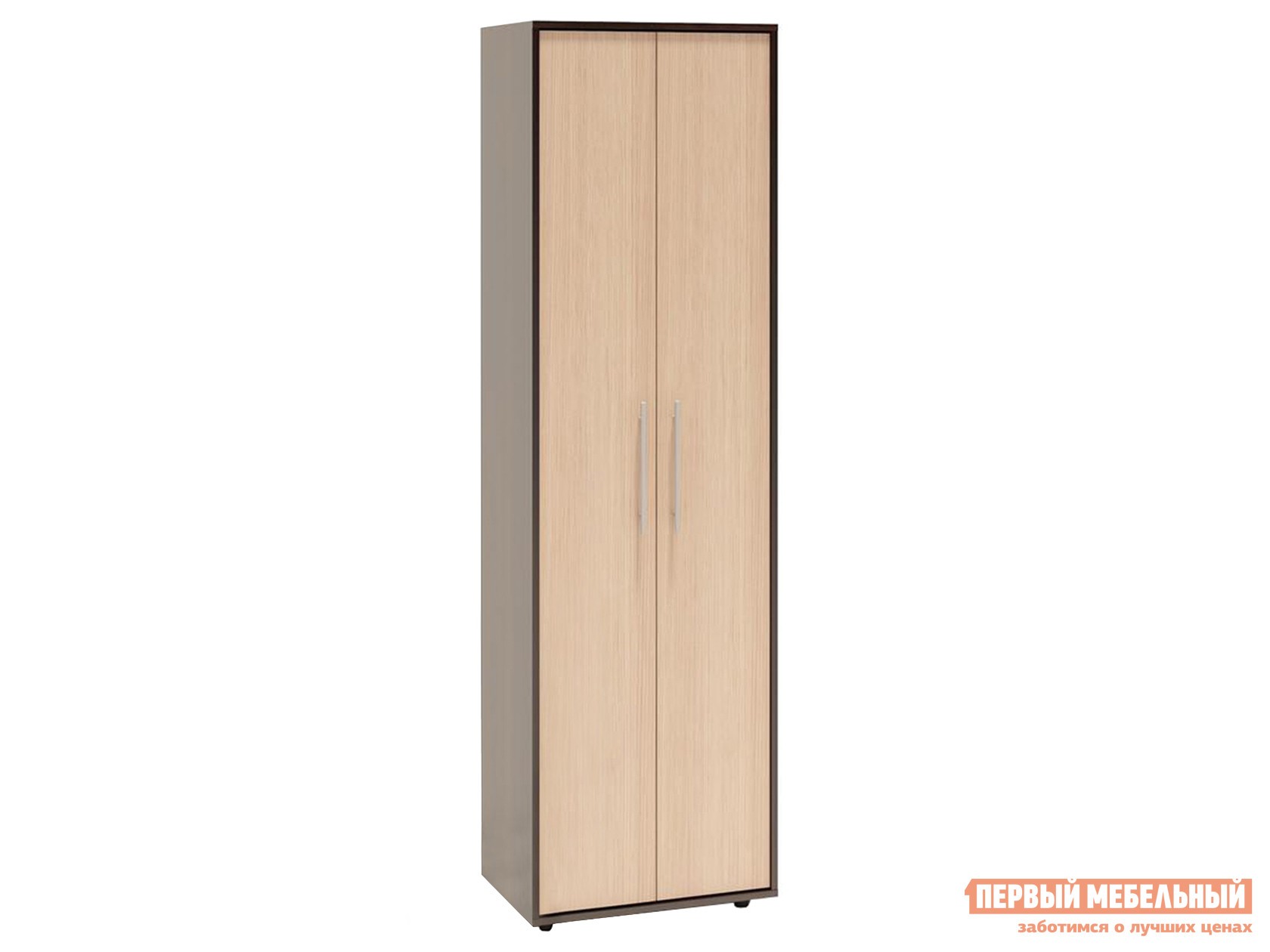 Распашной шкаф  Моренго Венге / Беленый дуб