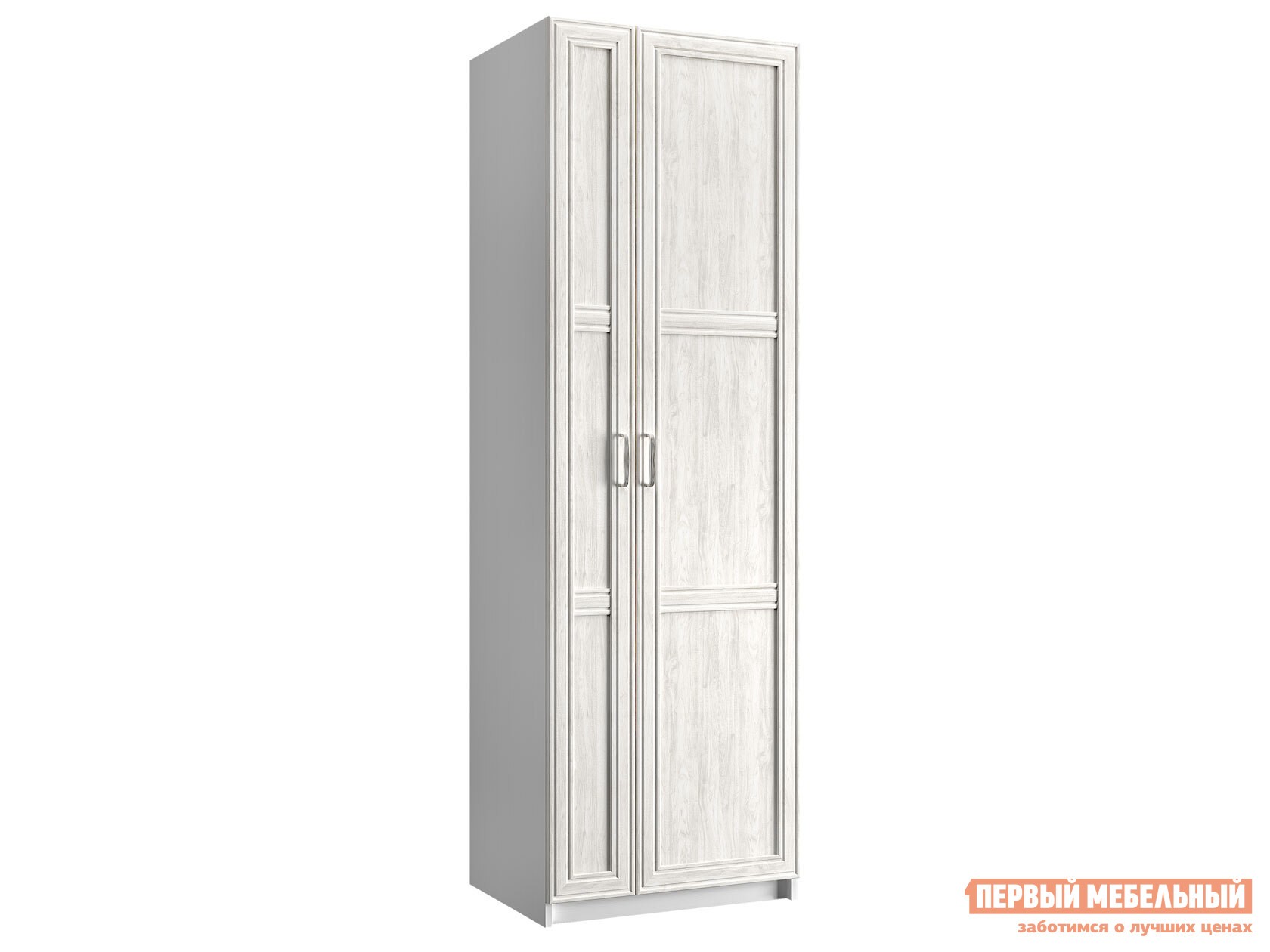 Распашной шкаф  Пракс Орех Элия светлый