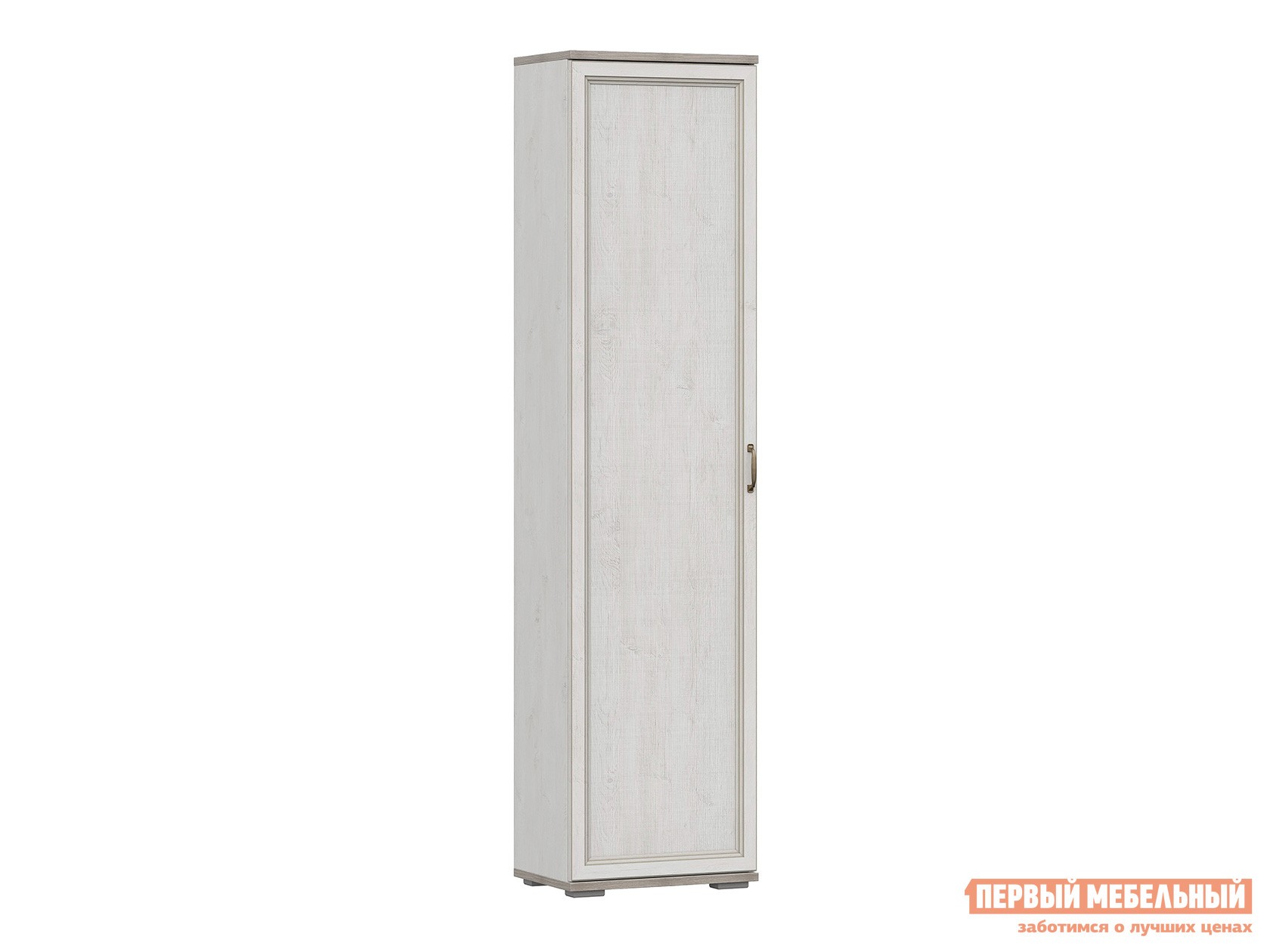 Распашной шкаф  Александрия Сосна Санторини светлая, Глубина 374 мм, С дополнительными полками