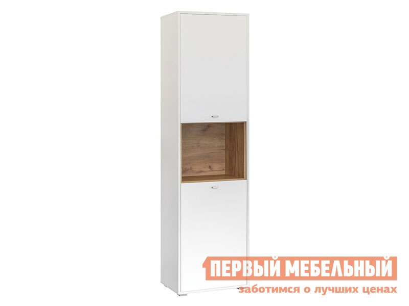 Стеллаж  Бэль Дуб золотой / Белый