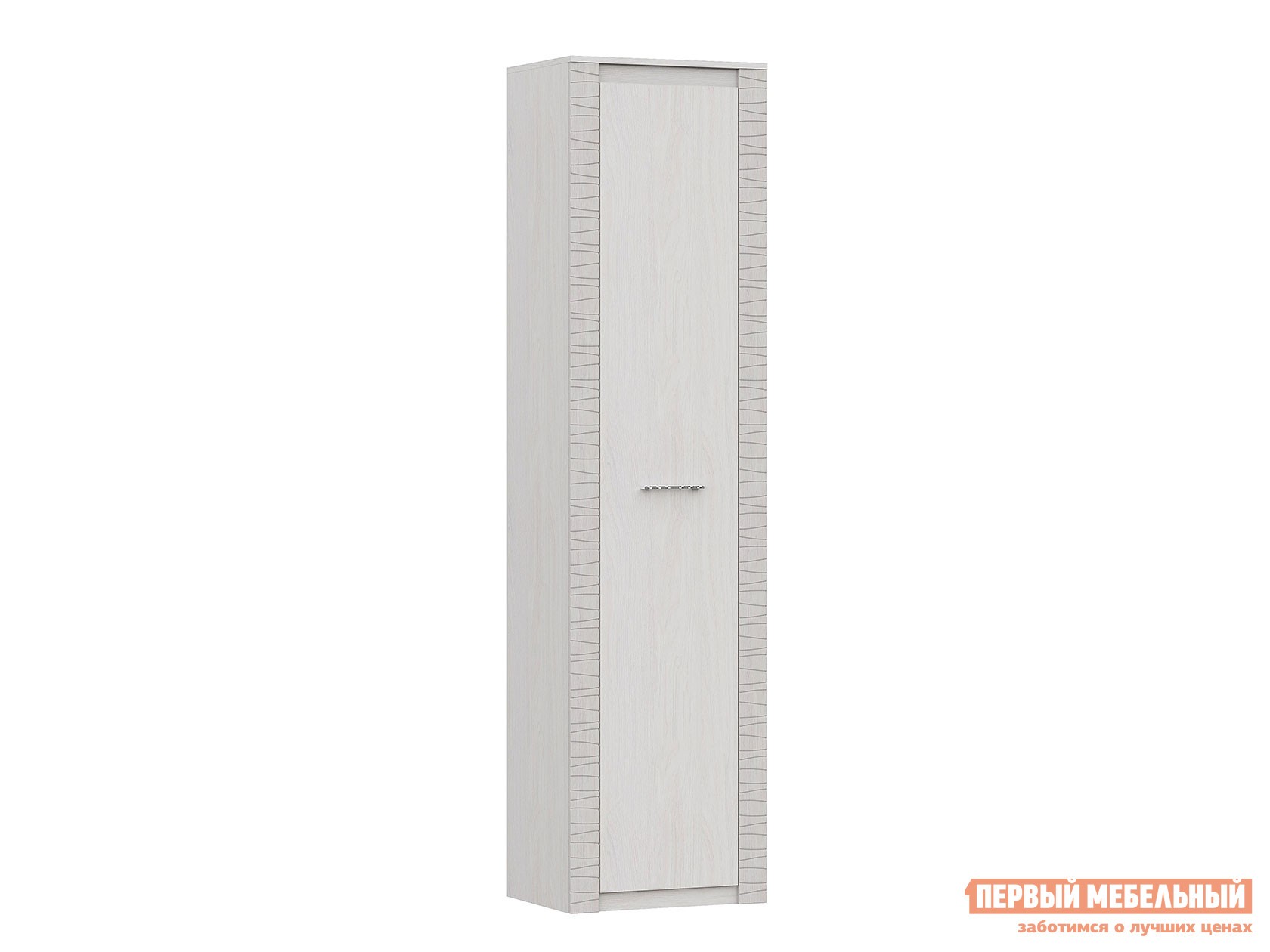 Распашной шкаф  Гамма Ясень Анкор светлый / Сандал светлый, С дополнительными полками