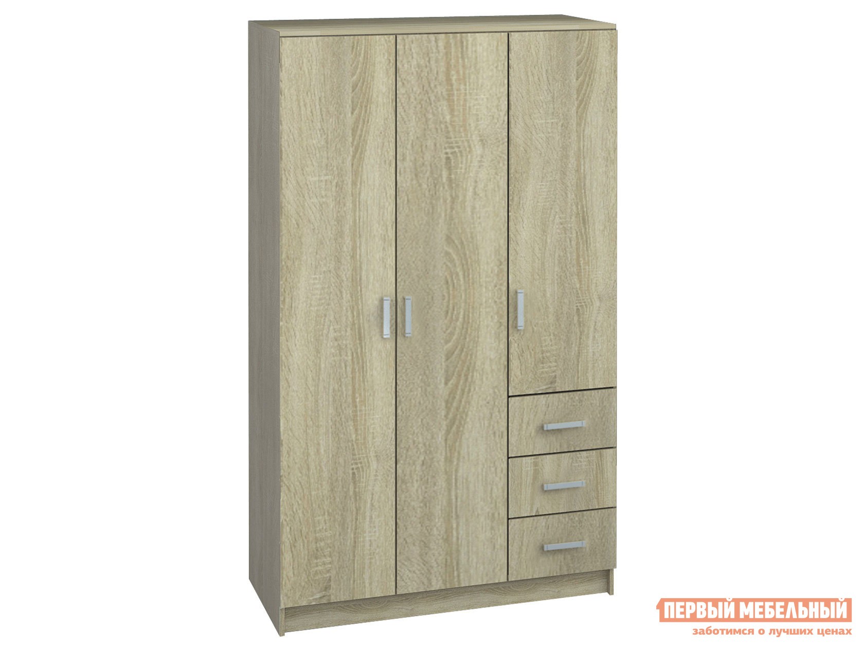 Распашной шкаф  Тиберия-1 Дуб Сонома