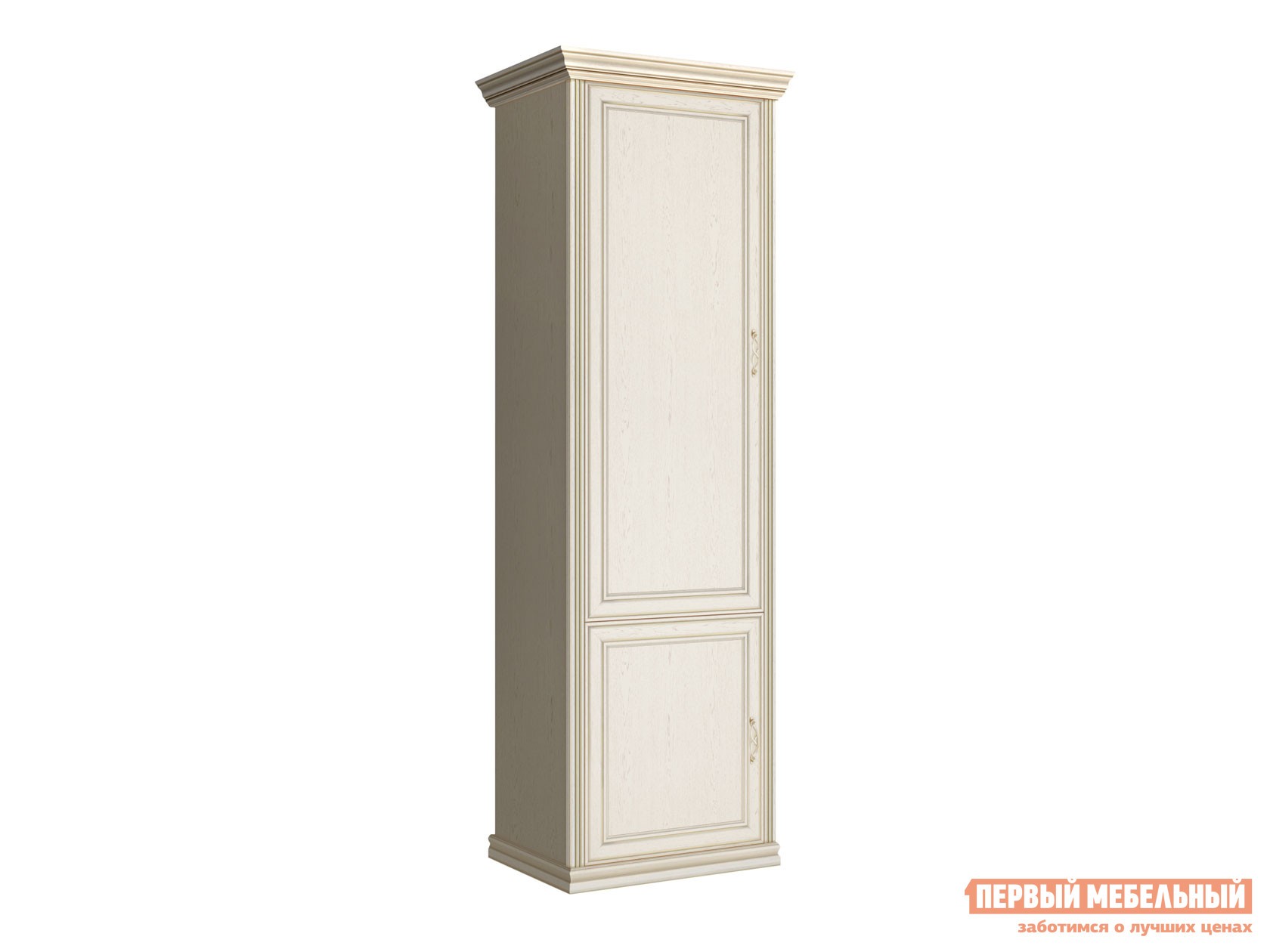 Распашной шкаф  Венето Дуб молочный, Без полок