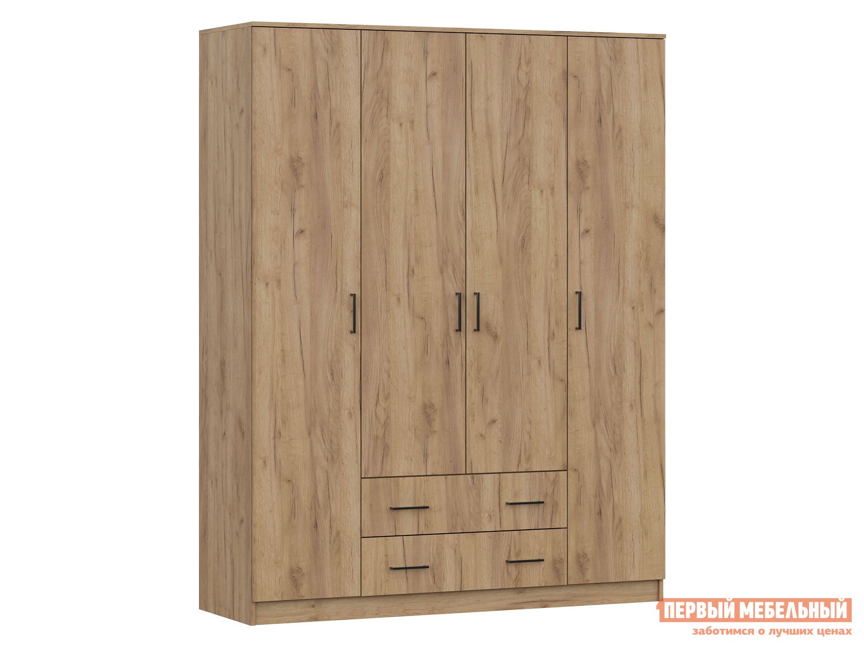 Распашной шкаф  Севан Дуб золотой