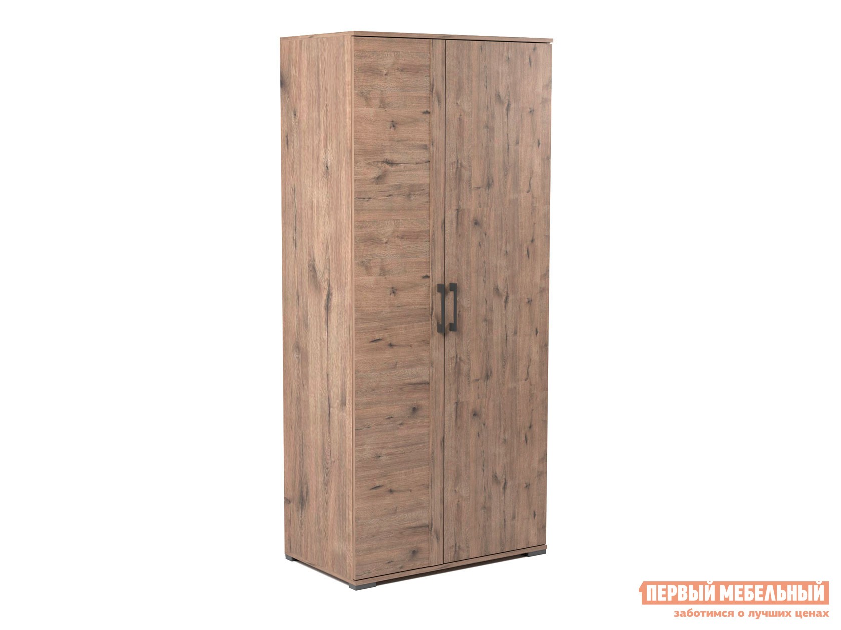 Распашной шкаф  Денвер Дуб Веллингтон, С дополнительными полками