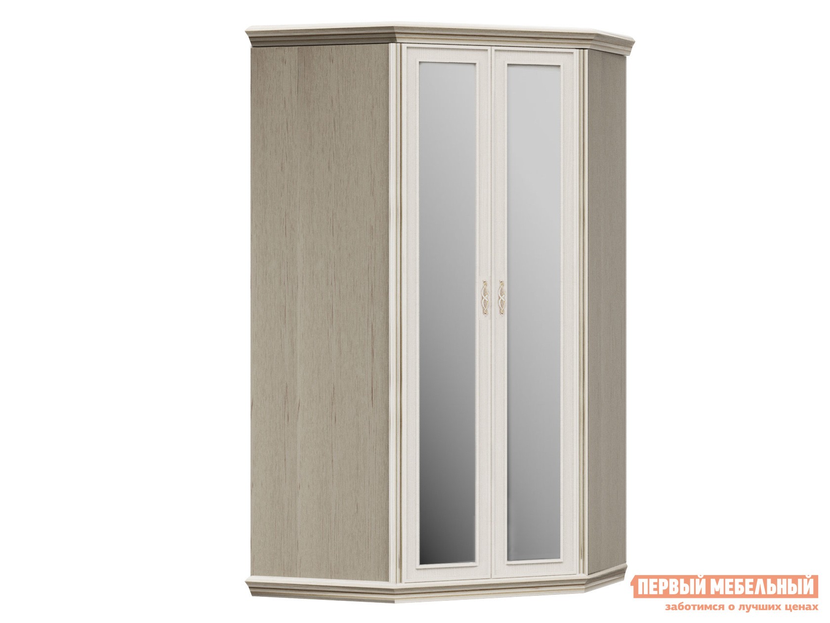 Распашной шкаф  Венето Дуб молочный
