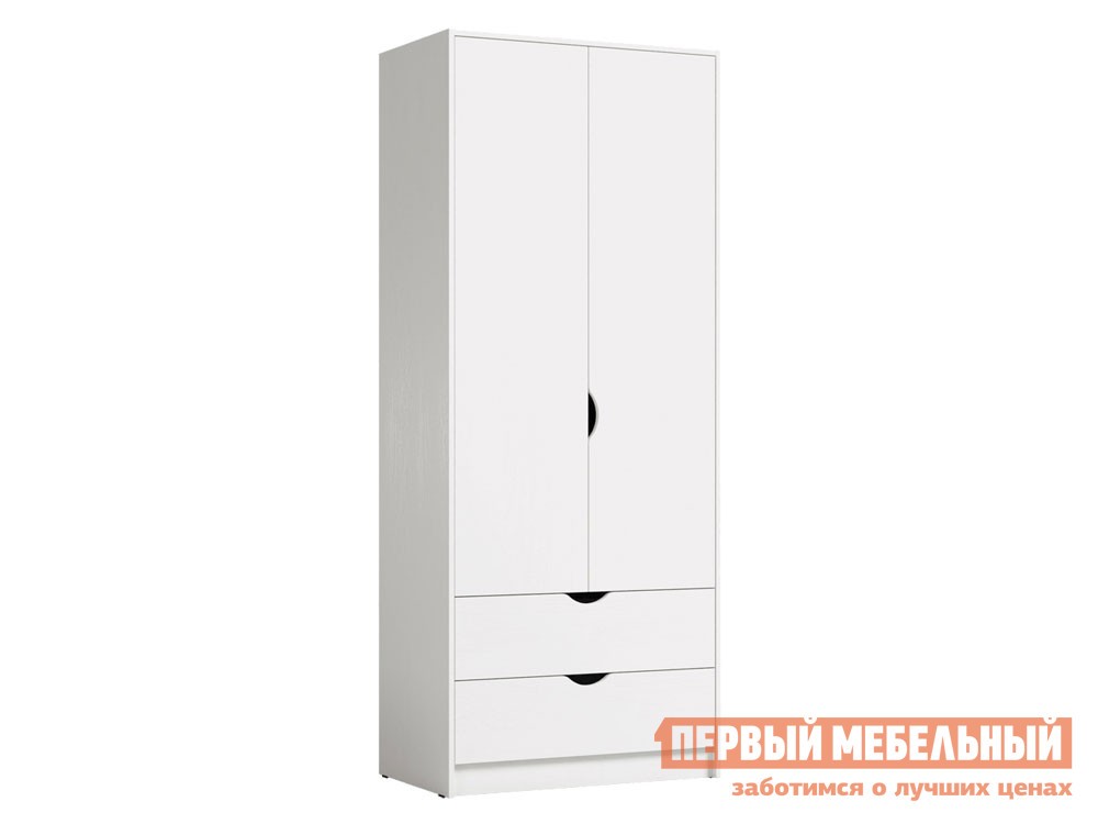 Детский шкаф  Уна Белый, поры дерева