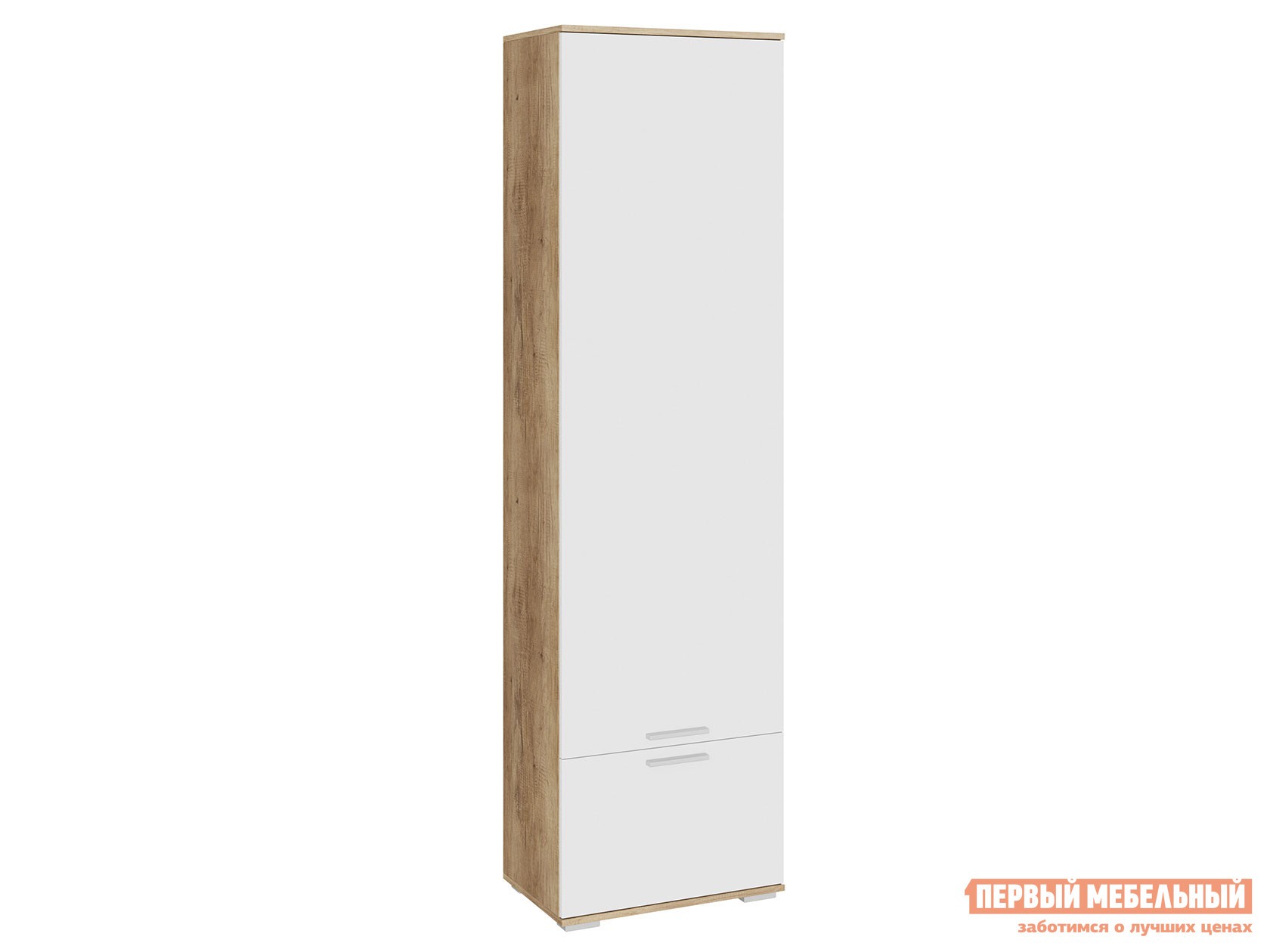 Распашной шкаф  Лейла Дуб Каньон / Белый