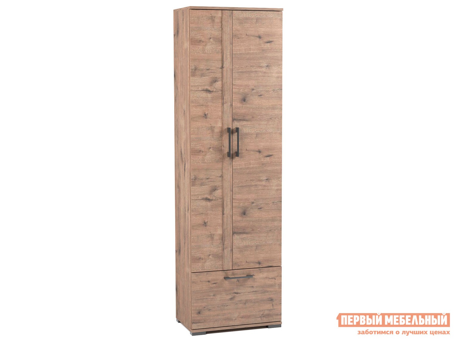 Распашной шкаф  Денвер Дуб Веллингтон, Без дополнительных полок