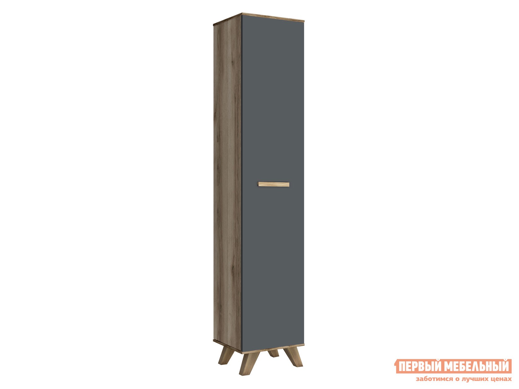 Распашной шкаф  Вега Скандинавия Дуб Каньон / Силк флай, 2300 мм