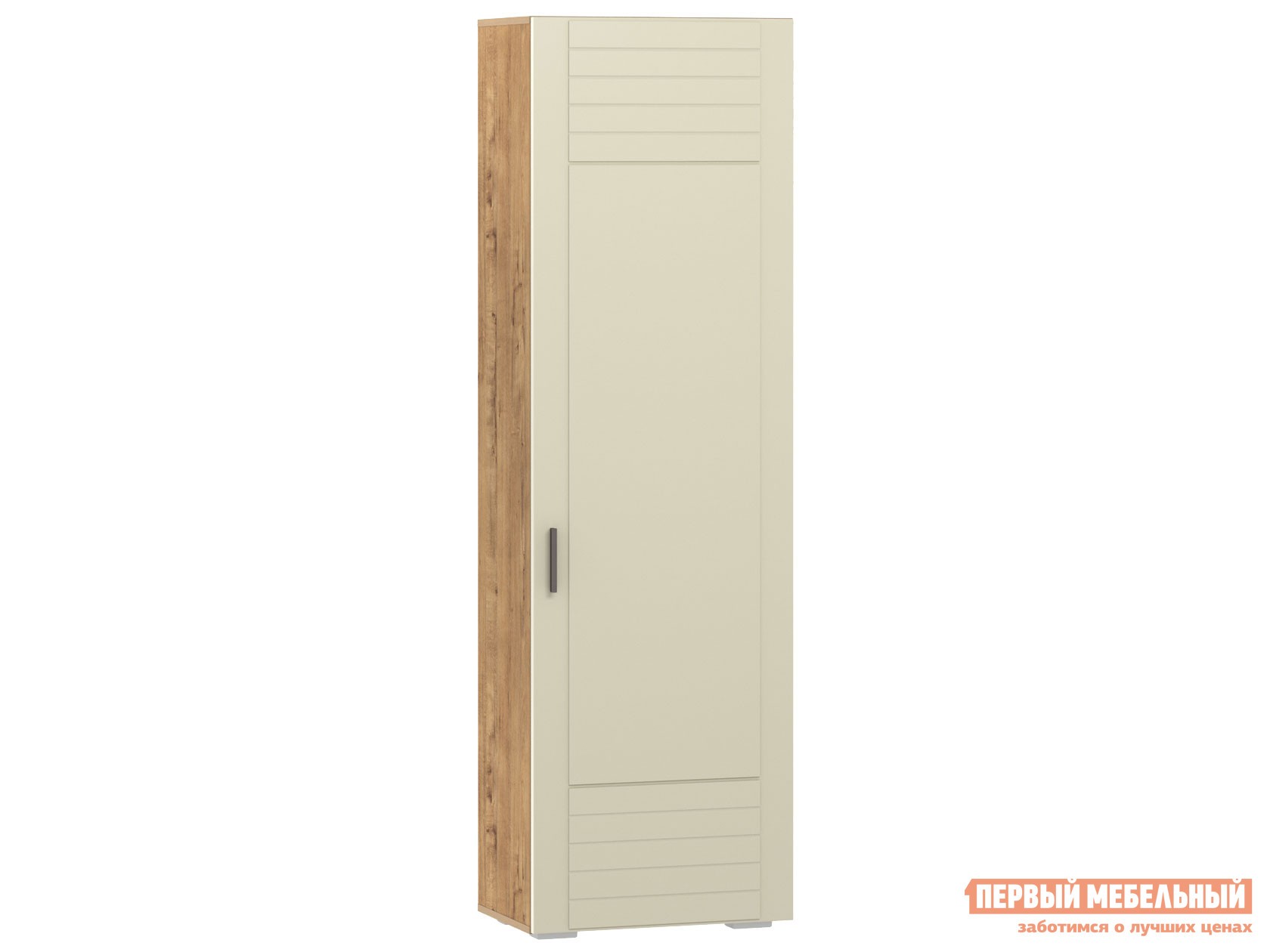 Распашной шкаф  Ливорно Дуб бунратти / Софт панакота, Без зеркала