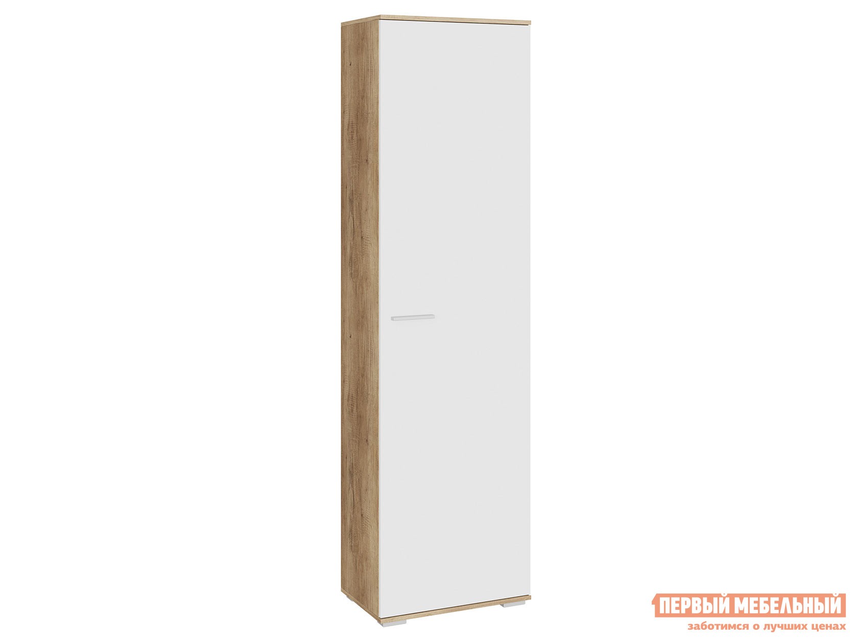 Распашной шкаф  Лейла Дуб Каньон / Белый, Стандарт