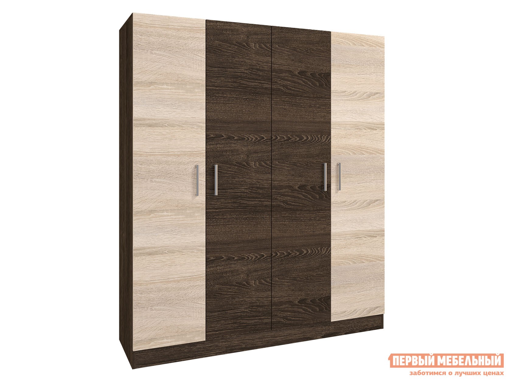 Распашной шкаф  Леси Кантер / Дуб Сонома, Без зеркала