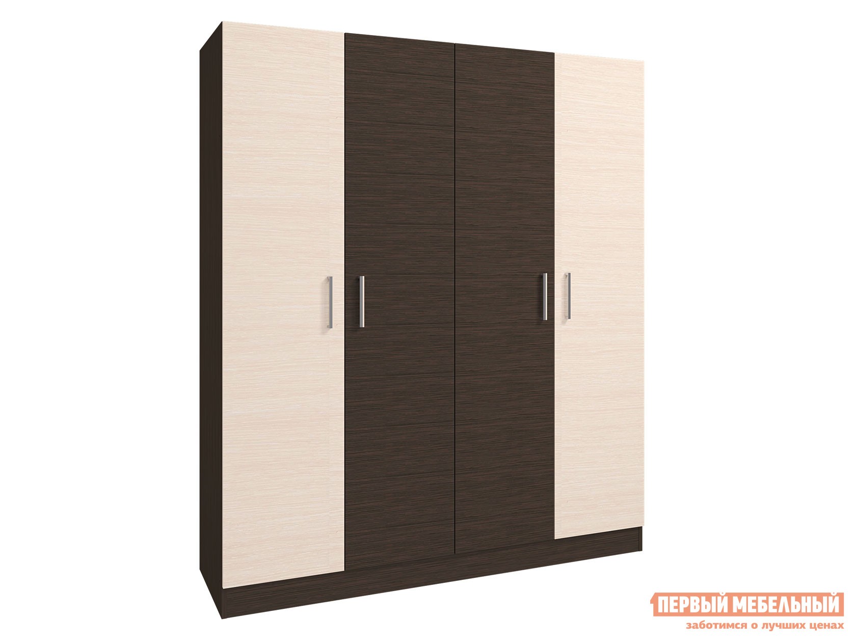 Распашной шкаф  Леси Венге / Дуб, Без зеркала