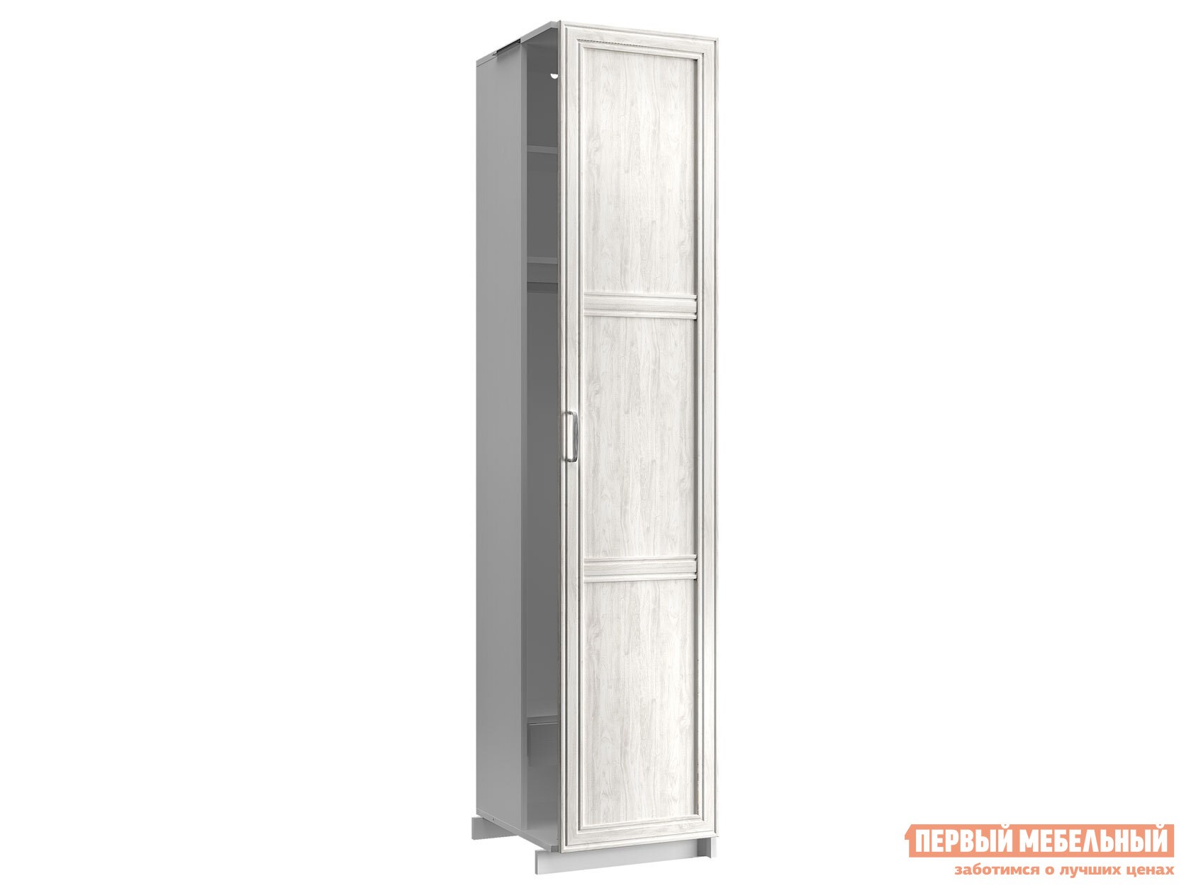 Распашной шкаф  Пракс Орех Элия светлый, Правая