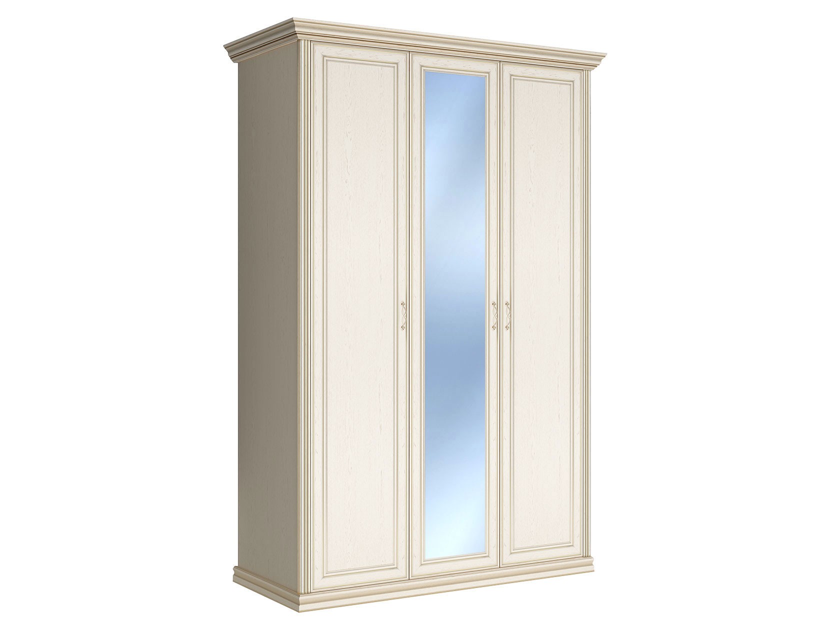 Распашной шкаф  Венето Дуб молочный