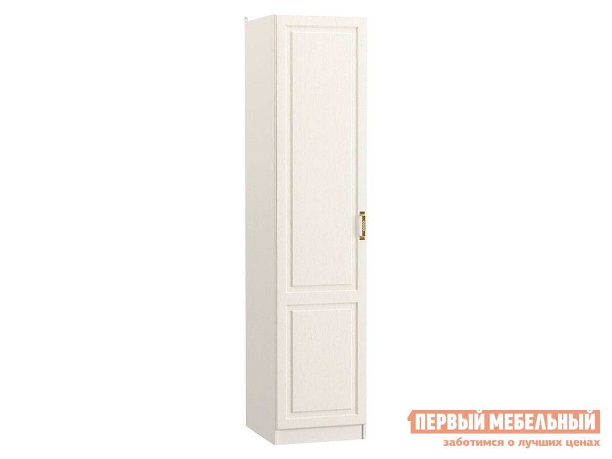 Распашной шкаф  Ливерпуль Ясень Ваниль / Белый, Без карниза