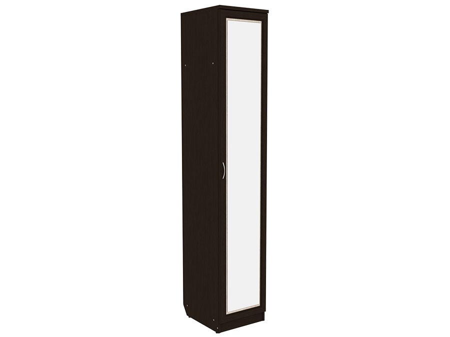 Распашной шкаф  Мерлен 105 Венге / Дуб Атланта, С зеркалом