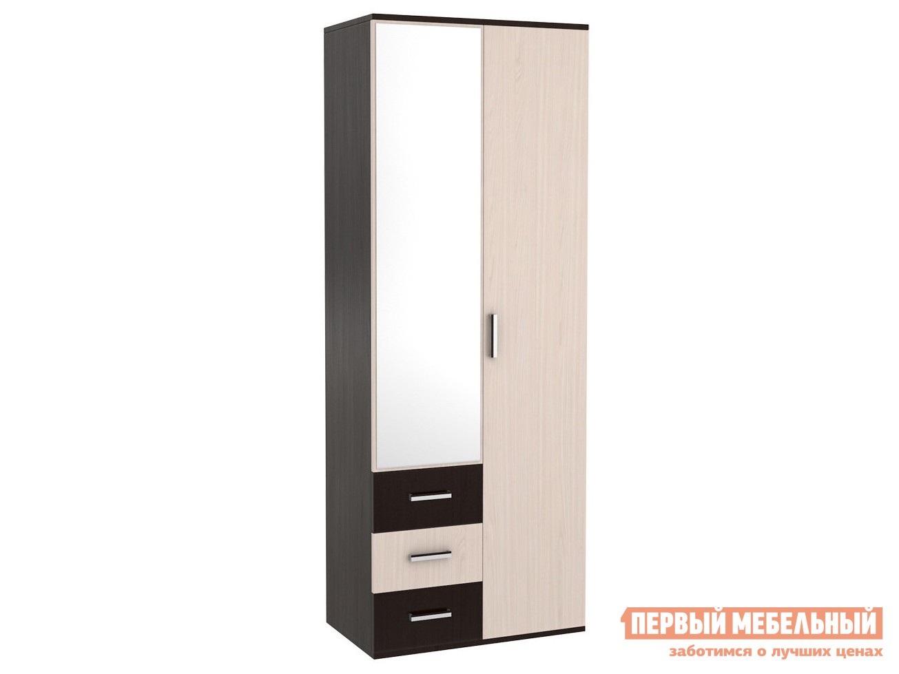 Распашной шкаф  Белла Венге / Дуб Атланта