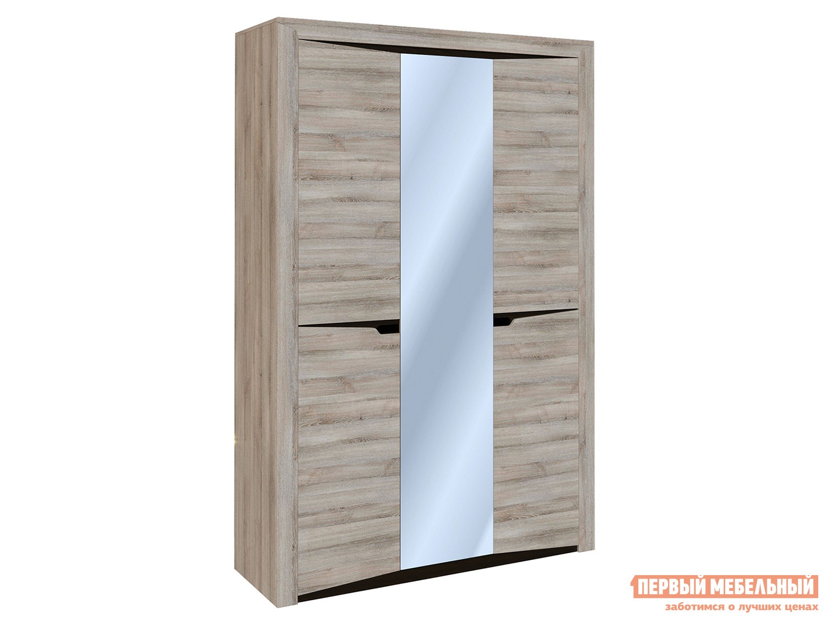 Распашной шкаф  Гарда Ясень Таормино, Без полок, 2100 мм