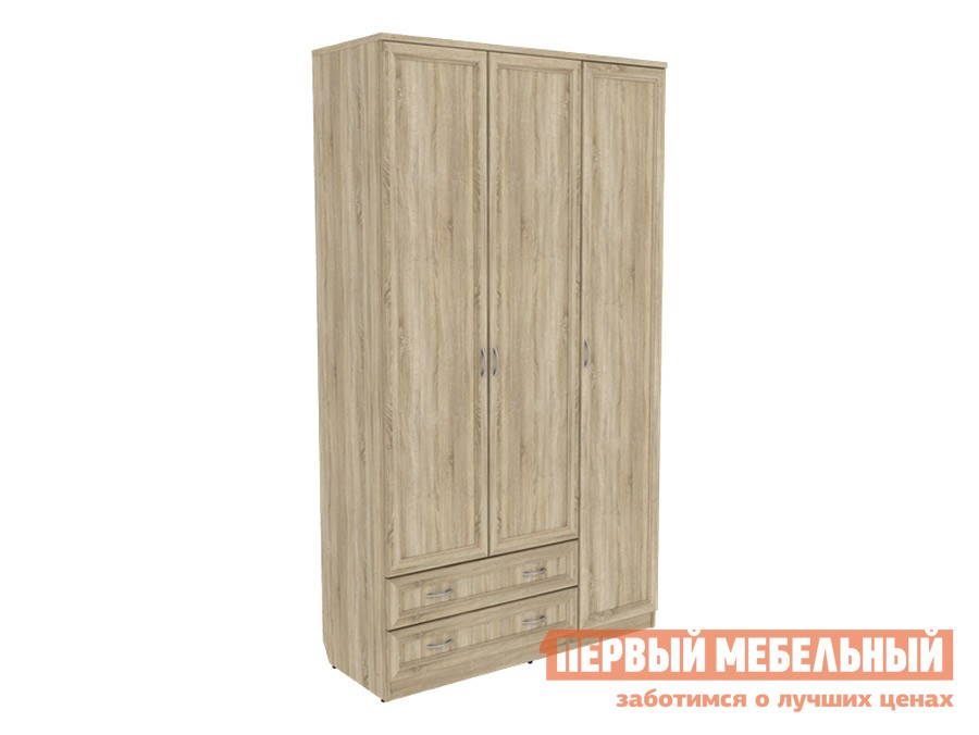 Распашной шкаф  Мерлен 114 Дуб Сонома