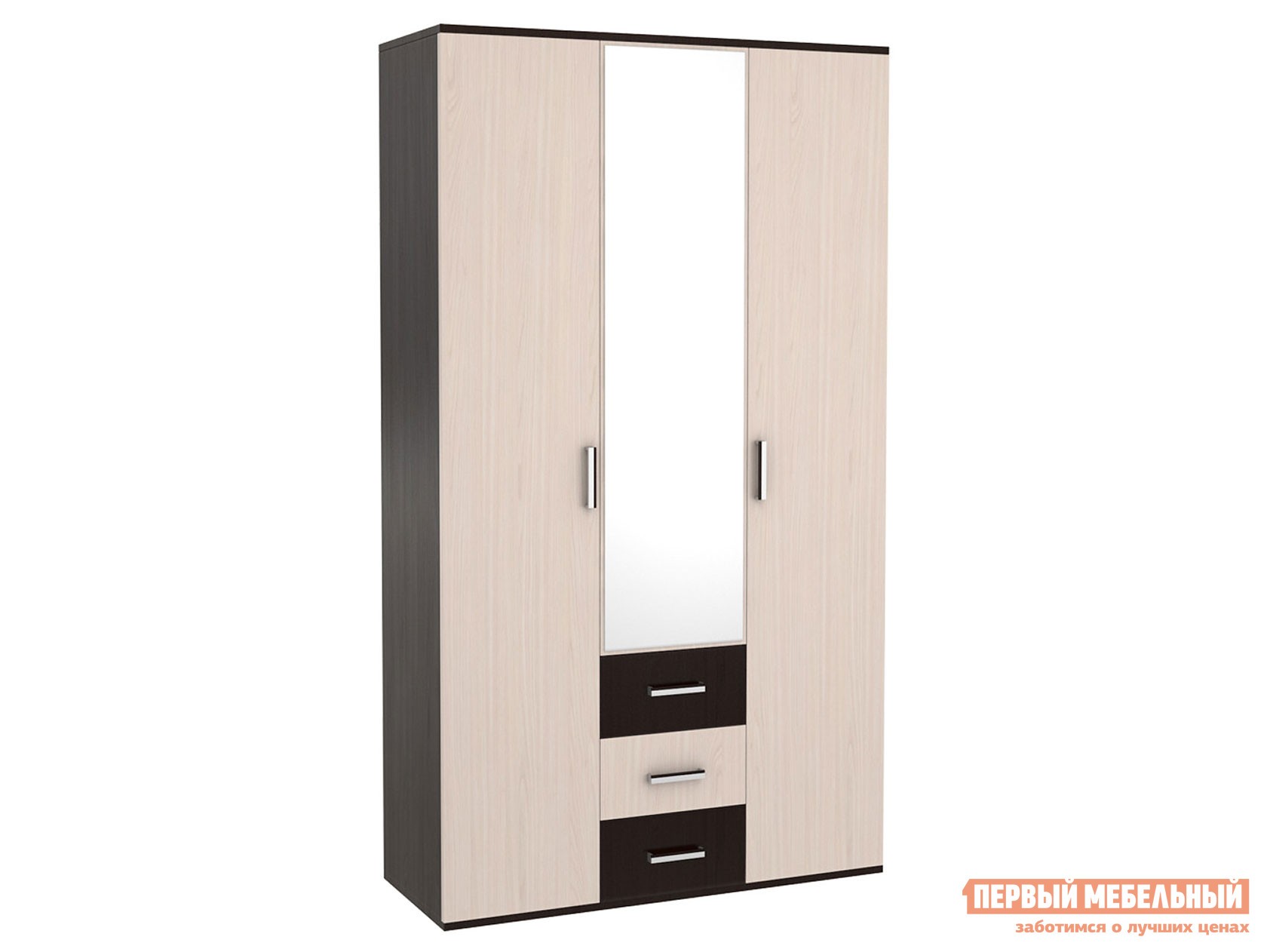 Распашной шкаф  Белла Венге / Дуб Атланта