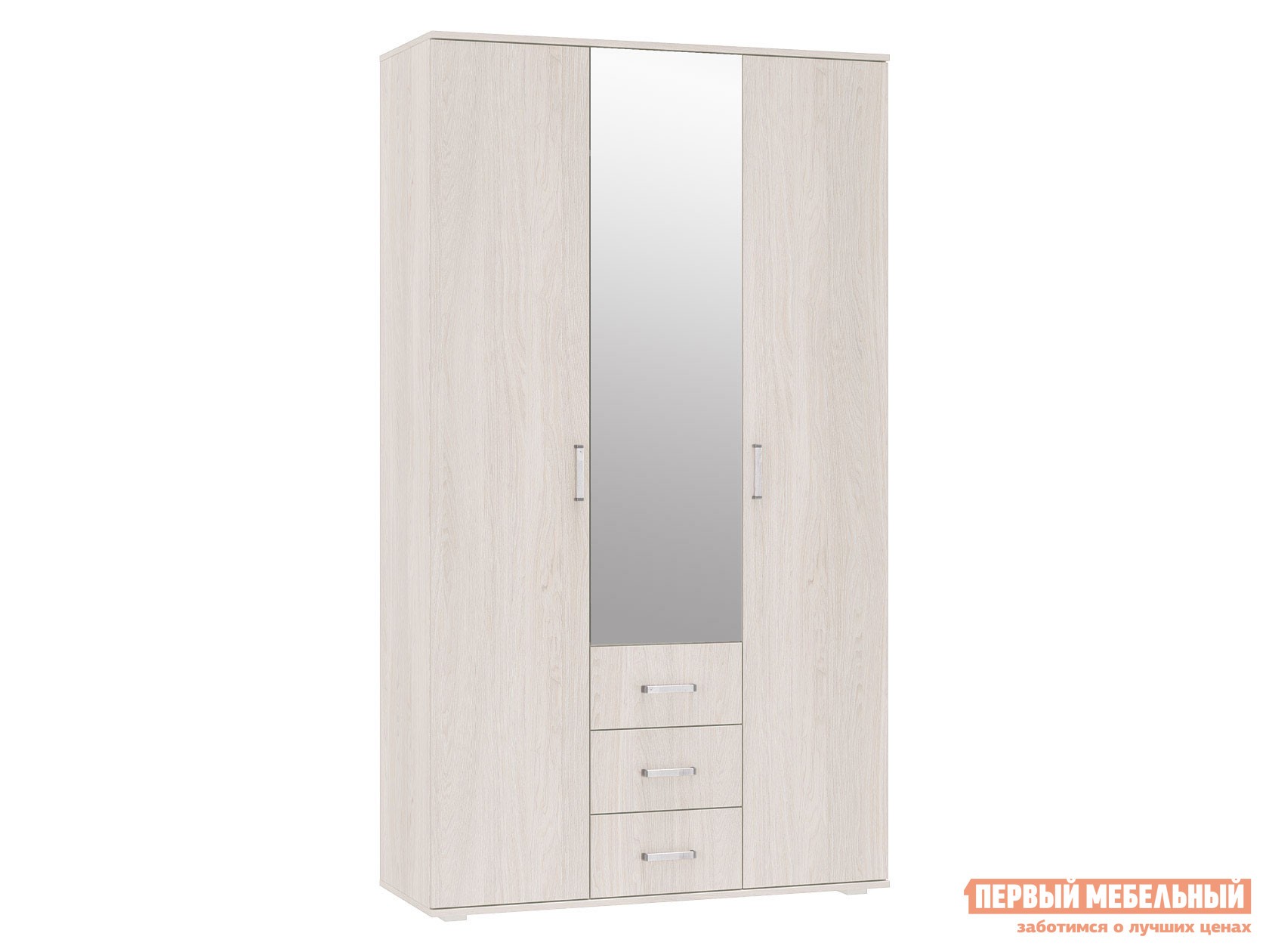 Распашной шкаф  Белла Белый ясень