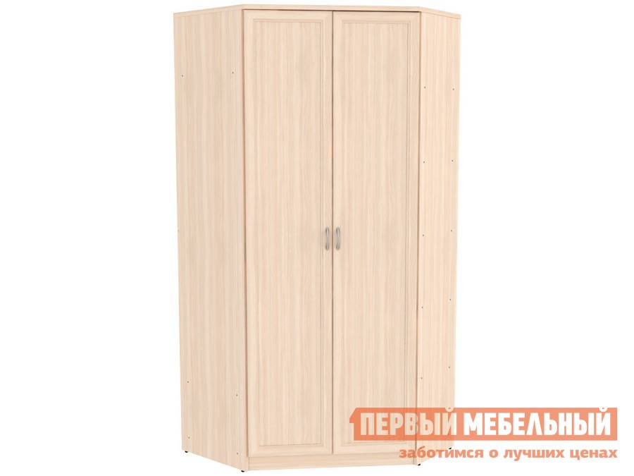 Распашной шкаф  Мерлен 403 Молочный дуб, Без зеркала