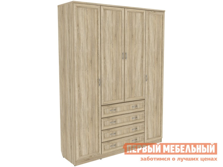 Распашной шкаф  Мерлен 110 Дуб Сонома