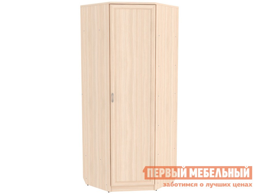 Распашной шкаф  Мерлен 400 Молочный дуб, Без зеркала