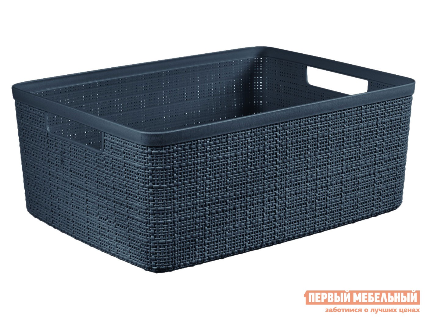 Корзина для хранения  Jute M Темно-серый