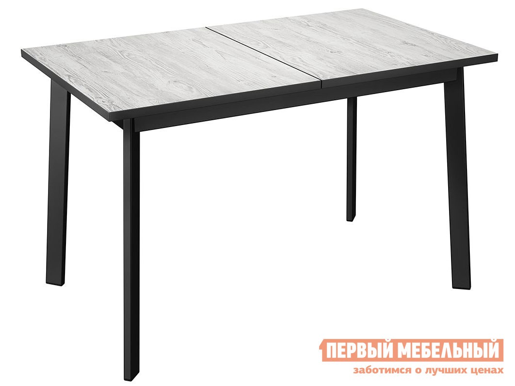 Кухонный стол  Монте-Карло Бискайская сосна / Черный, металл