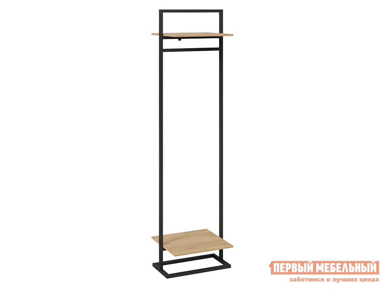 Прихожая  Лофт Черный / Дуб Крафт золотой