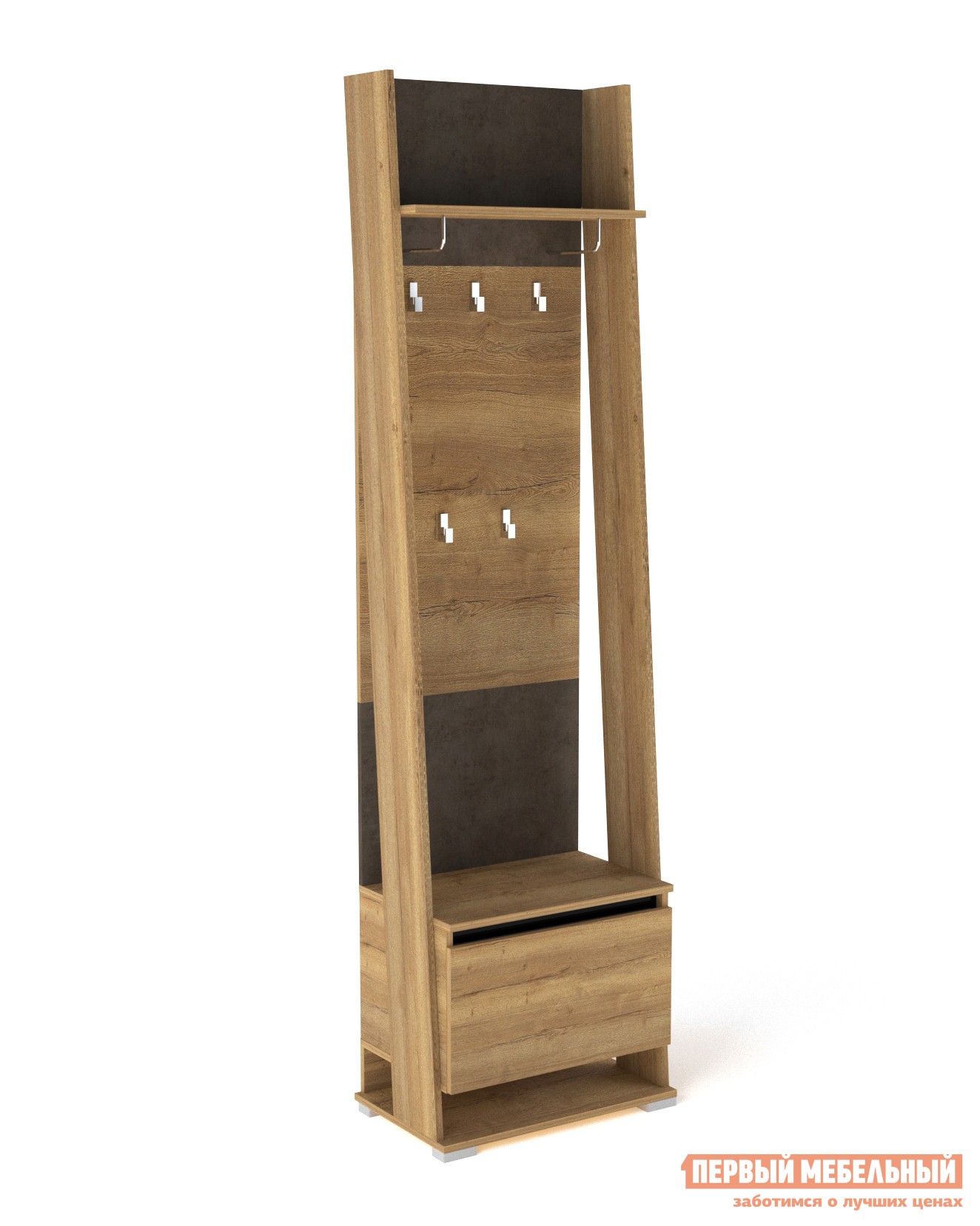 Прихожая  Стреза Дуб Галифакс / Бетон Чикаго