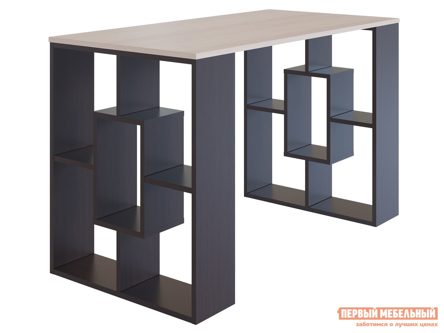 Письменный стол  СПм-15 Венге / Беленый дуб