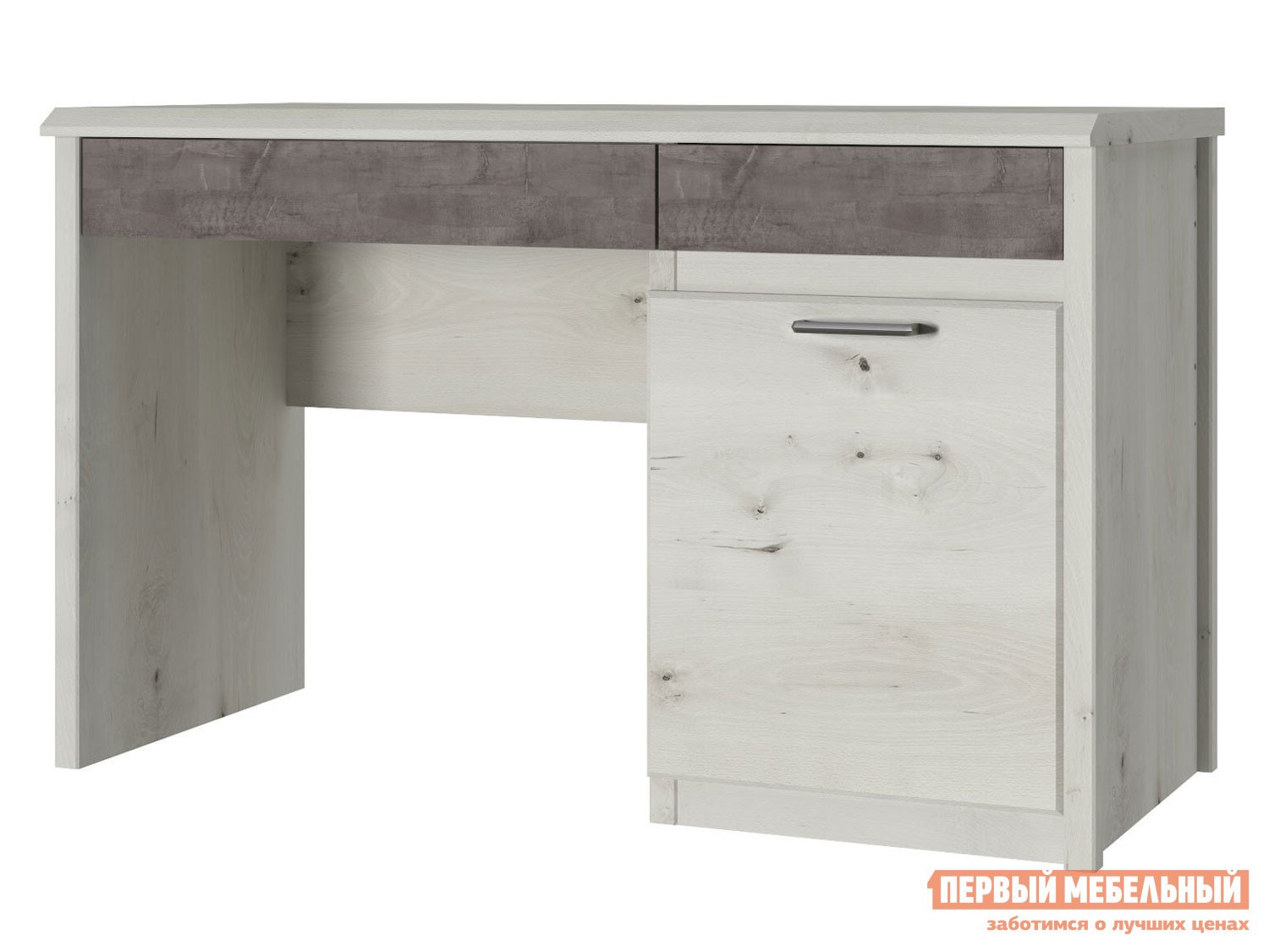 Письменный стол  Бьерк Ольха полярная / Оникс