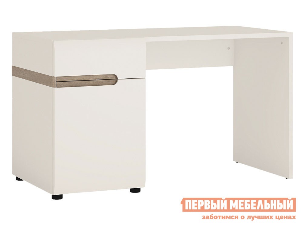 Письменный стол  TYP 80, LINATE Белый / Сонома трюфель