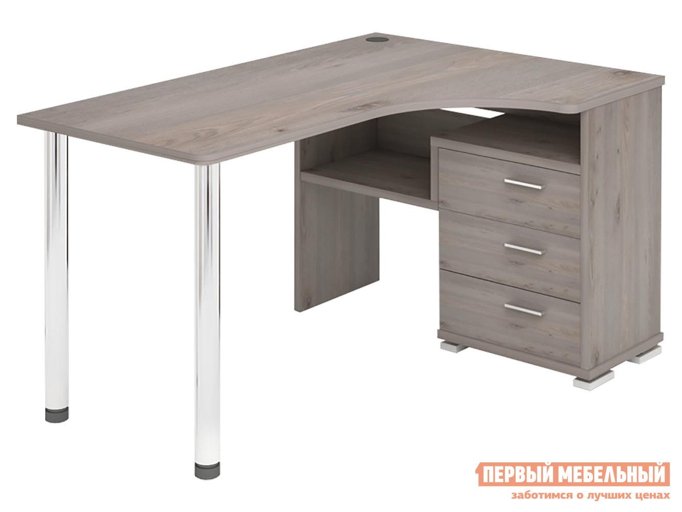 Компьютерный стол  СР-132С Нельсон, Цвет, Правая, 1300 мм