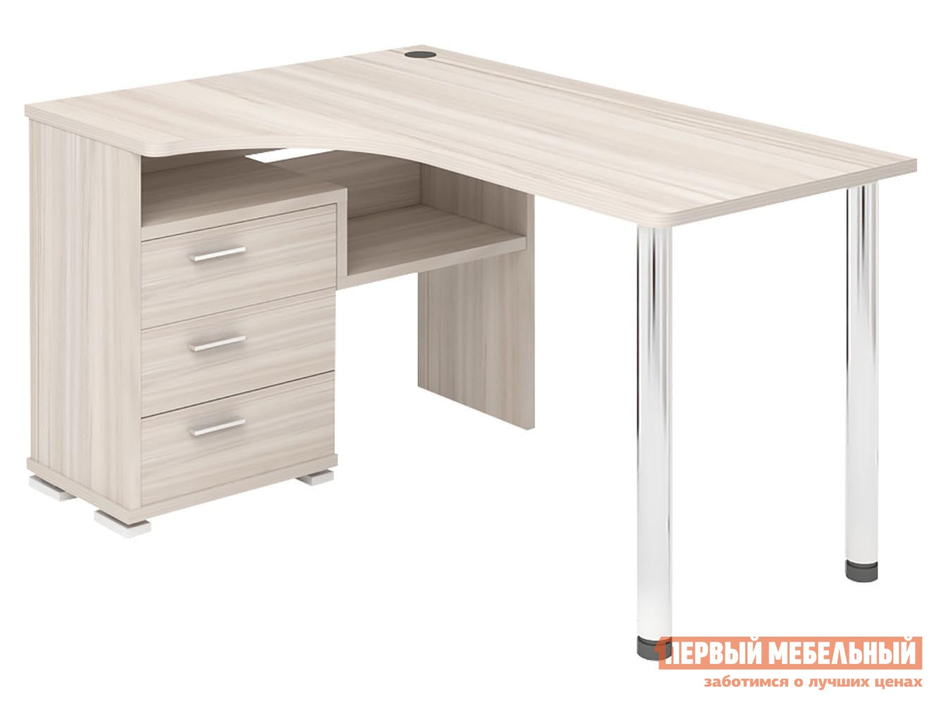 Компьютерный стол  СР-132С Карамель, Цвет, Левая, 1400 мм