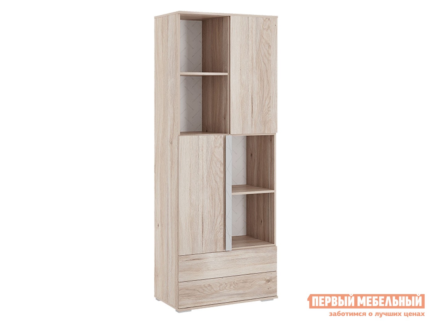 Стеллаж  Лайк 14.01 Дуб Мария / Галька, Без вкладыша