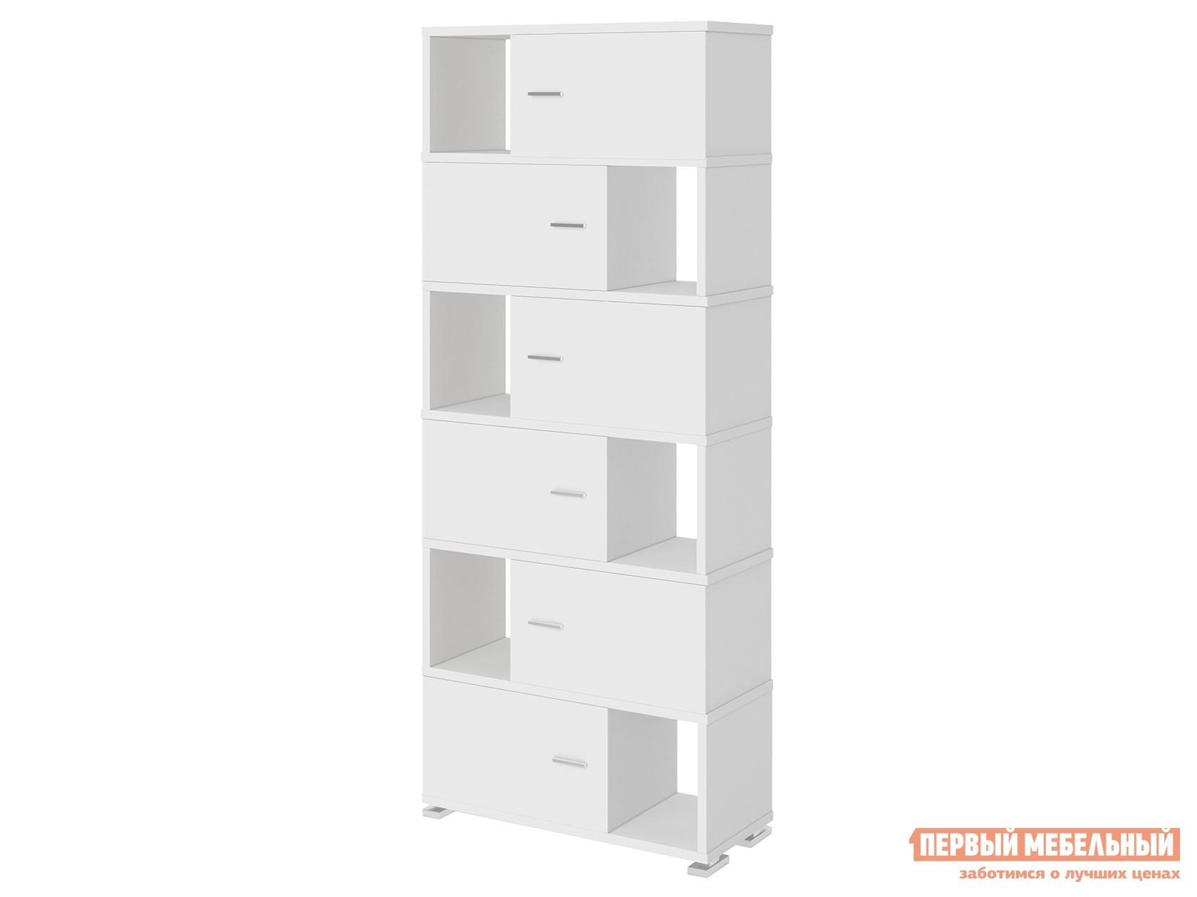 Стеллаж  СБ-30 6 модулей, Белый, Цвет