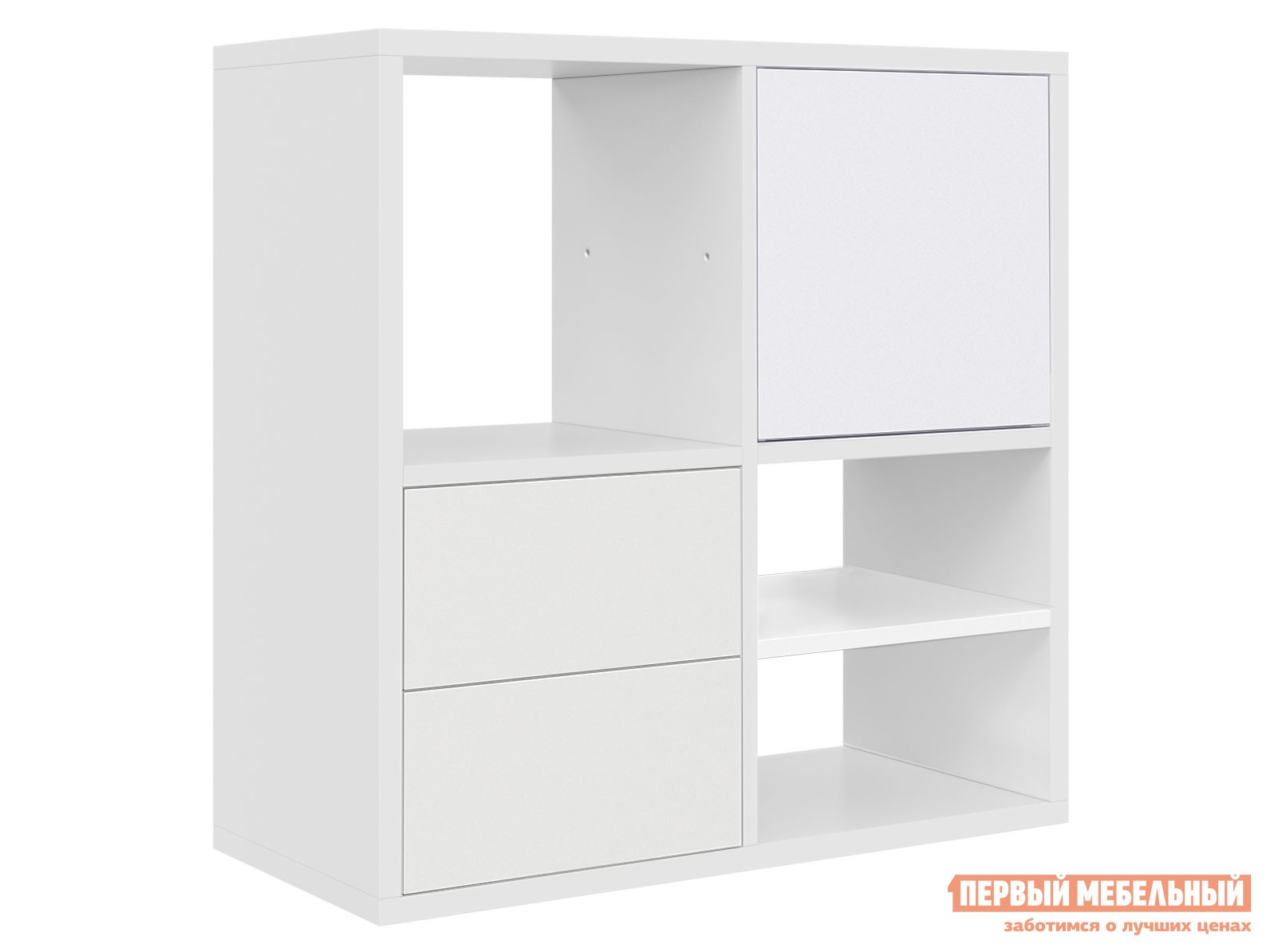 Стеллаж  Микс 4 Белый