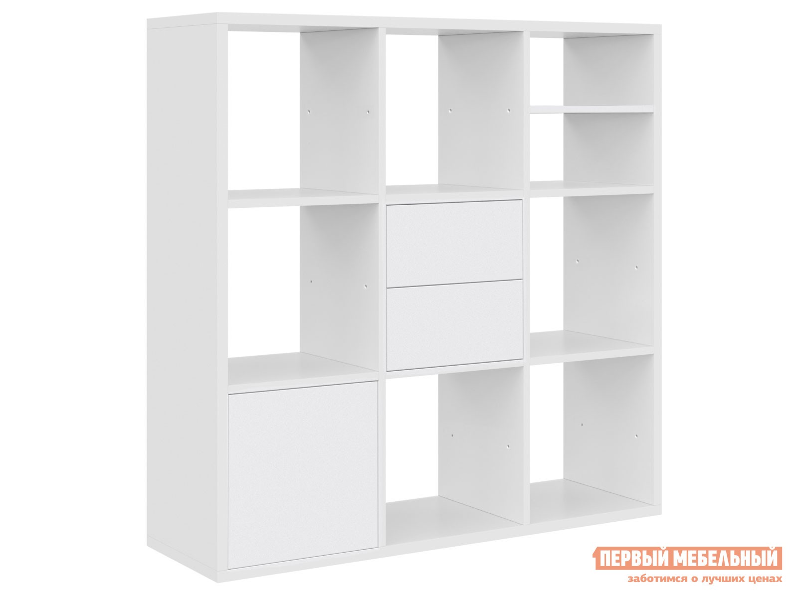 Стеллаж  Микс 9 Белый